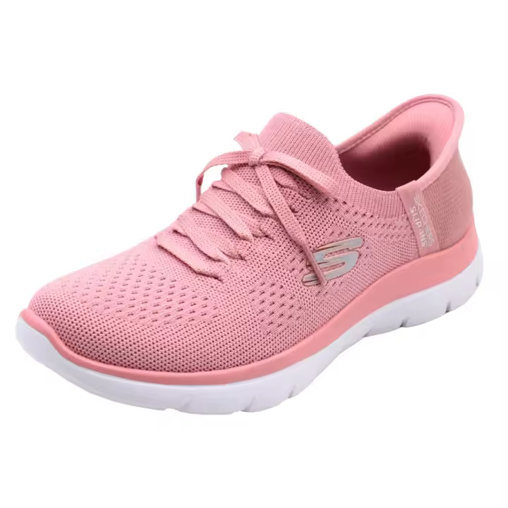 Zapatillas Deportivas Skechers Slip-Ins: Summits - New Daily Tejido Knit Técnico Transpirable Para Mujer Color Rosa - 1