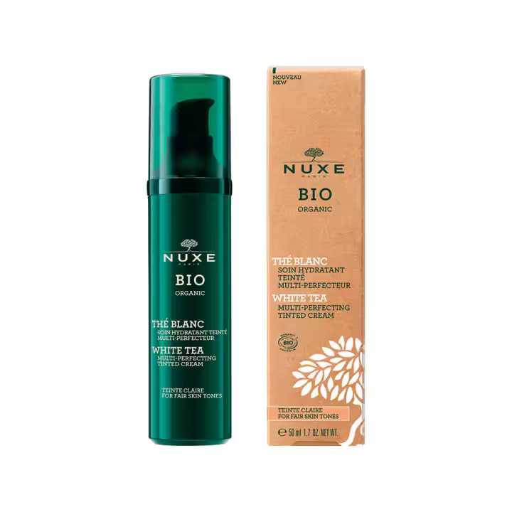 Nuxe Bio Organic Te Blanco Crema Color Tono Claro 50ml - 1