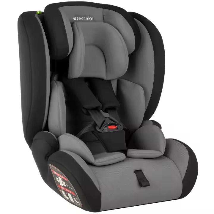 Tectake - Silla de coche SOPHIE con protección contra impactos laterales, homologada según ECE R129/03, Homologada como asiento elevador i-Size a partir de una altura de 105 cm, Apta desde los 15 meses y alturas de 76 a 150 cm, Ajustable en 8 posiciones - 1