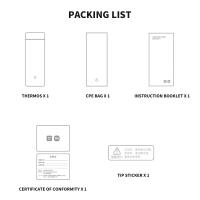 Xiaomi Mijia Termo De Acero Inoxidable 350ml Taza Aislada Portátil Para Exteriores Botella De Agua Té Café Termos Con Aislamiento Térmico De 6 Horas - details 15