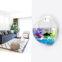 Acuario De Acrílico Colgante Para Peces Decorativo Contenedor Para Pared Con Material De Plástico De Marca WALFRONT - details 2