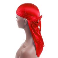 Pañuelo De Seda Durag Turban Hijab Pirata Para Hombre Y Mujer Capa De Cabello Para Cáncer Pre-Traída Envoltura De Cabeza Casual Unisex - details 6