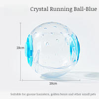 Bola De Rodar Para Hamster Juguete De Cristal Transpirable No Obstruye El Camino Ratón De Peluche Juguetes Para Mascotas - details 12