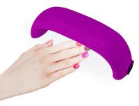 Lámpara de uñas Jocca pequeña y ligera con 3 puntos LED para secar rápidamente tus uñas de gel, permanentes o semipermanentes. Cable USB incluido - details 0