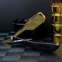 Afeitadora Manual Profesional Cuchillo De Afeitar De Acero Inoxidable Doble Facedad Para Barba Y Cabello Herramienta De Afeitar Para Hombres - details 7