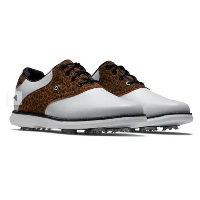 Zapato de Golf Footjoy Traditions Womens - Cuero Impermeable - Estabilidad y Flexibilidad