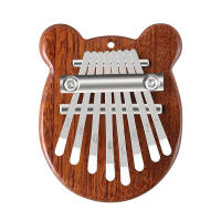 Mini Kalimba De Madera Sólida 8 Teclas Instrumento Musical Portátil Para Niños Y Adultos Principiantes Regalo De Navidad - details 6