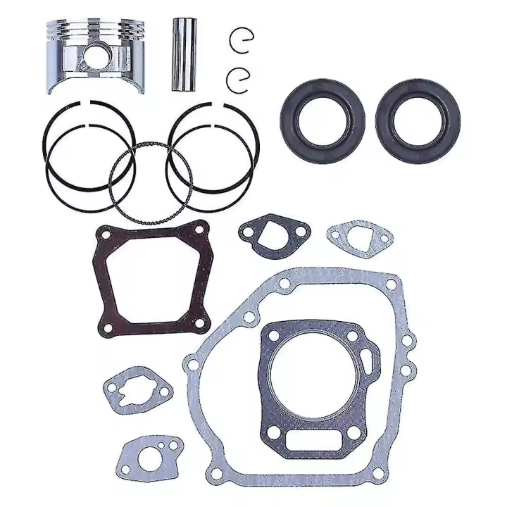 Para GX160 GX200 168f 5,5/6,5hp 2-3,5kW 4-tiempos generador de gasolina trimmer motor 68mm pistón Anillo Junta Sello Reconstrucción - 1