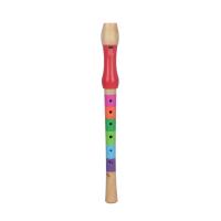 SLADE Flauta De Harpa De Madera Con Ocho Agujeros Instrumento Musical De Sirena Para Niños Juguete Educativo Profesional - details 0