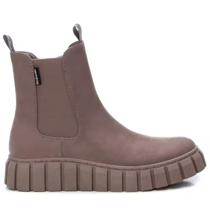 Zapatilla Bota Mujer Plataforma Refresh 170249 Taupe 105612  Botines Botines cuña-plataforma MARCAS MUJER Refresh - 1