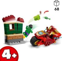 Lego Marvel Iron Man con Moto y Hulk Lego 76287 - details 1