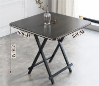 Mesa plegable sencilla CAMPING, mesa cuadrada plegable de madera, mesa de picnic práctica para exteriores, mesa de comedor pequeña para el hogar CAMPING， Mesa de comedor 60*60 70*70 80*80cm - details 6