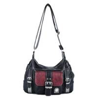 Bolso Bandolera Grande Para Niñas Versátil Suave De Color Contraste Estilo Y2K Para Viajes Compras Y Comunicación - details 0