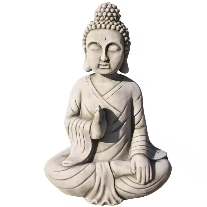 Figura Buda de la Seguridad 43cm - Hecho a Mano en España - Marca AnaParra - 1