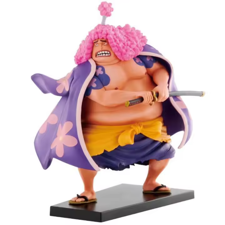 Figura Ichibansho Kawamatsu The Nine Red Scabbards is Here One Piece 15cm. Figura coleccionable con acabados detallados. Perfecta para fans y coleccionistas de ediciones especiales. - 1