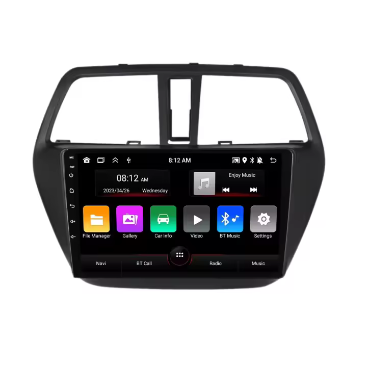Reproductor Multimedia Android 13 Para Coche Video Player GPS Navegación Stereo Head Unit Carplay Para Suzuki SX4 2 S-Cross 2012-2016 - 1
