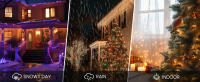 Luces De Cadena Solar Para Exterior Decoración De Navidad 300 LED Impermeables Con Hilo De Cobre Luces De Navidad Para Patio Árbol Fiesta De Halloween - details 1