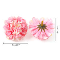 10Pcs Cabezas De Flores Artificiales De Seda Hydrangea Para Decoración De Bodas Fiestas Hogar DIY Corona Regalo Accesorio - details 2