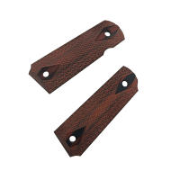 Pareja De Manijas De Madera Marrón Para Herramientas De Uso Doméstico Antideslizantes Con Escala Decorativa Accesorio De Reparación De Clásicos 1911 - details 4