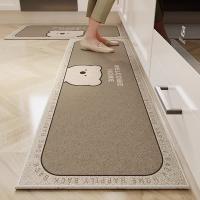 Vikama Alfombra De Cocina Impermeable Y Anti-Derrame De Velours Cristal Durable Y Resistente Al Polvo Con Patas Antideslizantes Para Sala De Estar Y Baño Fácil De Limpiar Máquina/Hand Wash - details 5