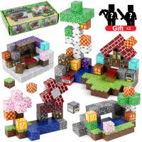 Juego De Construcción Magnético De Bloques Para Niños Y Niñas Set De Mundos Magnéticos Juguetes STEM De Pilastras Cúbicas Sensación Regalo Para Niños Y Niñas - details 1