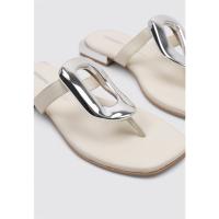 Gioseppo VENDRES Sandalia Plana Mujer Blanco - details 1