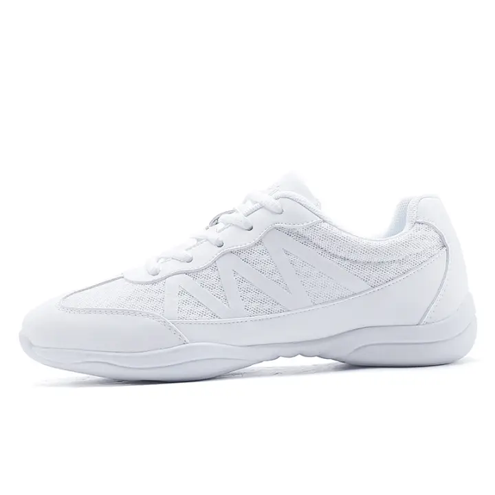 Nuevos Zapatos De Coreografía Para Niños Zapatos De Baile Competitivos Zapatos De Aeróbic De Fitness Zapatos De Deporte Blanco Para Mujer 2105 - 1