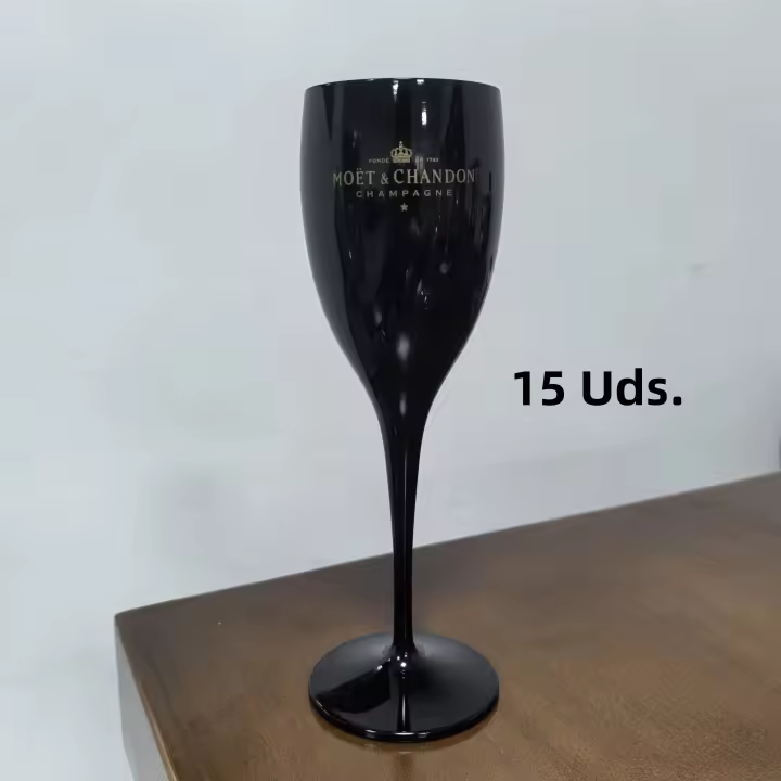12pcs Veleros De Plástico Para Champagne Vajilla De Vino Blanca Adecuada Para Bares Clubes Restaurantes Hogar Fiesta - 1
