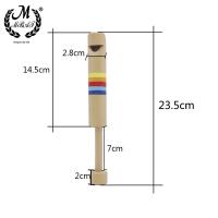 Flauta Piccolo De Madera Para Bebés Instrumento Musical Educativo Juguete De Silbato Diátonico Con Deslizamiento - details 1