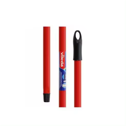 Palo Universal Rojo 140cm Vileda - Universal para Todo Tipo - Fácil Encaje - Material: Aluminio - 1