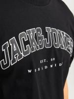 Jack & Jones Hombre Camiseta de Algodón Serie Varsity Logo estampado Moda Casual Informal Ref 257579 - details 4