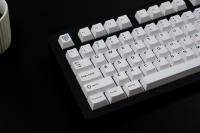 GMK BOW/WOB Keycaps Doble Tirada 114 Teclas PBT Perfil Cherry Layout Alice Blancas Negras Para Teclados Mecánicos 7u - details 9