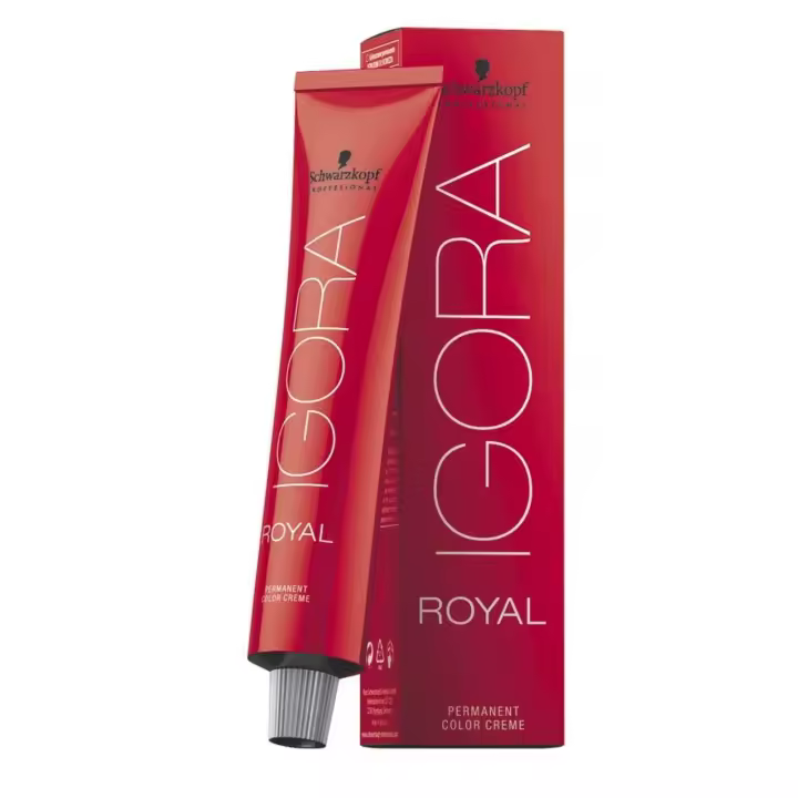 Schwarzkopf Professional Crema Colorante Igora Royal 60ml - 4.57 Castaño Medio Dorado Cobrizo - 1