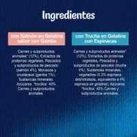 FELIX - Sensations Gelatina (48x85 gr) - Comida Húmeda Festín del Mar (Salmón y Trucha) (12x4x85 gr) - details 1