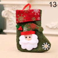 Mini Calcetines De Navidad Con Colgantes De Santa Claus Y Esqueleto De Navidad Calcetines De Regalo Para Árbol De Navidad Decoración De Hogar - details 13