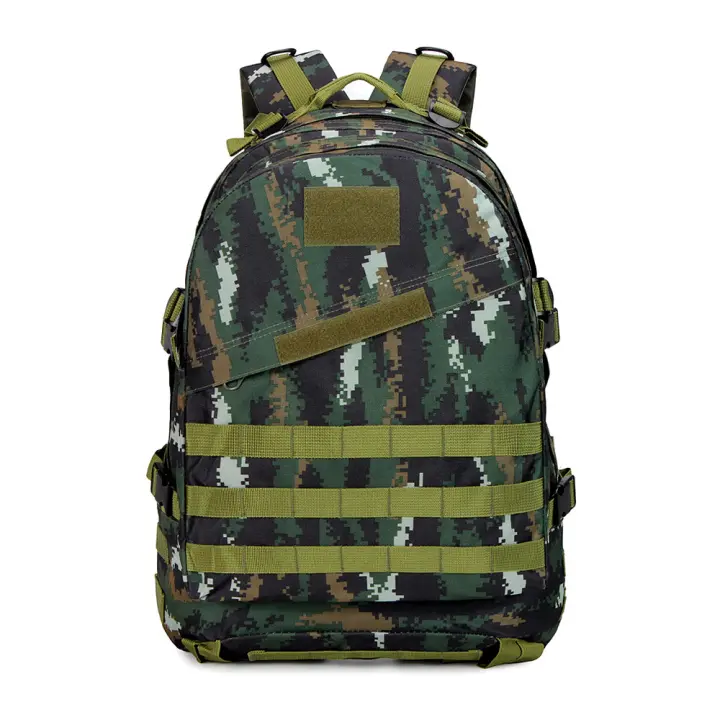 Mochila táctica de camuflaje para exteriores, de gran capacidad, para montañismo, - 1