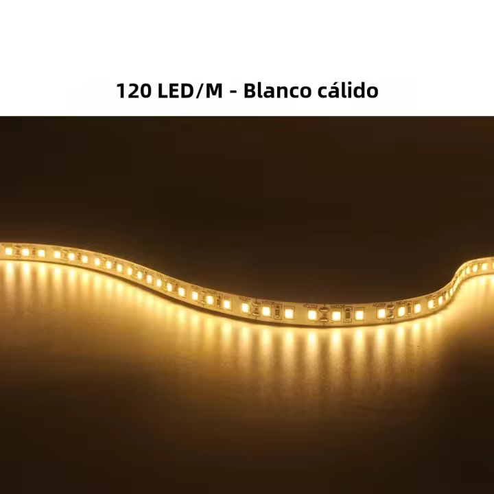 Tira De LED Flexible 5M 12V SMD 2835 120LED/M 240LED/M Azul Hielo Blanco Cálido Decoración De Hogar Luz De Raya 12 Voltios - 1
