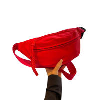 Bolsa De Cintura Para Mujer Nueva En Lona Estilo Coreano Portátil Con Cierre De Cremallera Bolsa De Hombro Y Pecho Deportiva Casual Unisex - details 21