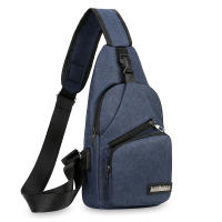 Nueva Bandolera Inteligente USB Para Hombres 2023 Bolsa De Hombro Cruzada De Lona Estilo Coreano Casual Con Cierre De Cremallera - details 6