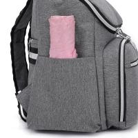 Mochila Casual Unisex USB Cargado Negro Sólido Polyester Bolsa De Viaje Para Hombre/Mujer Estudiante Chico/Chica - details 23
