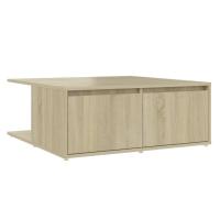 Mesa de Centro Vidaxl de Madera Contrachapada 80x80x31 Cm Blanco - details 8