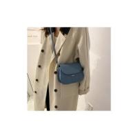 Bolso Cruzado de cuero PU para Mujer, Cartera de diseño, semicircular, estilo Retro, at fashion - details 21