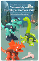 Juguete DIY De Dinosaurio Con Taladro Eléctrico Y Bloques De Construcción Para Armar Y Construir Para Niños Mayores De 7 Años - details 0