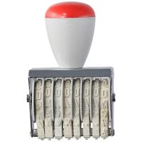 Tampón De Número Personalizado Rollo 4, 6 O 8 Dígitos Stamps De Negocios Para La Oficina Material De Goma Y Plástico Tamaño 9*2*2cm - details 15