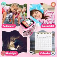 Relojes inteligentes para niños con juegos de rompecabezas Cámara de pantalla táctil de alta definición reproductor de música de vídeo despertador linterna moda regalos de relojes inteligentes para niños 6 - 13 años juguetes para niños y niñas - details 1