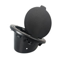 Tapa De Tanque De Combustible Para Jeep Wrangler JK JKU 2007-2018 Aleación De Aluminio ABS Color Negro Cubierta De Puerta De Gasolina Accesorio De Coche - details 5