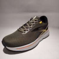 Zapatillas Running Hombre Green+Circle Aross. Verde. Suela antideslizate. Plantilla Memory Foam. - details 2