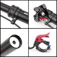 Poste De Silla De Bicicleta De Montaña Ajustable Con Control Remoto 27.2mm Accesorio De Bicicleta Con Suspensión - details 4