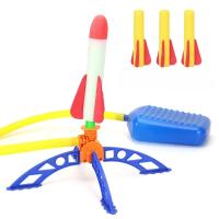 Juego De Juguete Para Niños Con Launcher De Rocket De Aire Con Bomba De Pies Juego Deportivo Al Aire Libre Para Niños Set De Juegos De Salto Y Movimiento Desarrolla La Capacidad De Agarrar Y Moverse - details 7