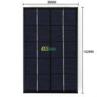 Panel Solar USB Portátil 5W 5V Cargador Rápido Para Exteriores Generador De Energía Solar Polícrata Para Viajes Y DIY - details 11